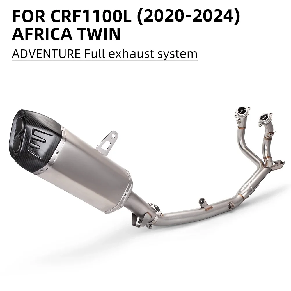 Полная выхлопная система CRF 1100 для HONDA CRF1100 CRF1100L AFRICA TWIN EXHAUSTS 2020 2021 2022 года
