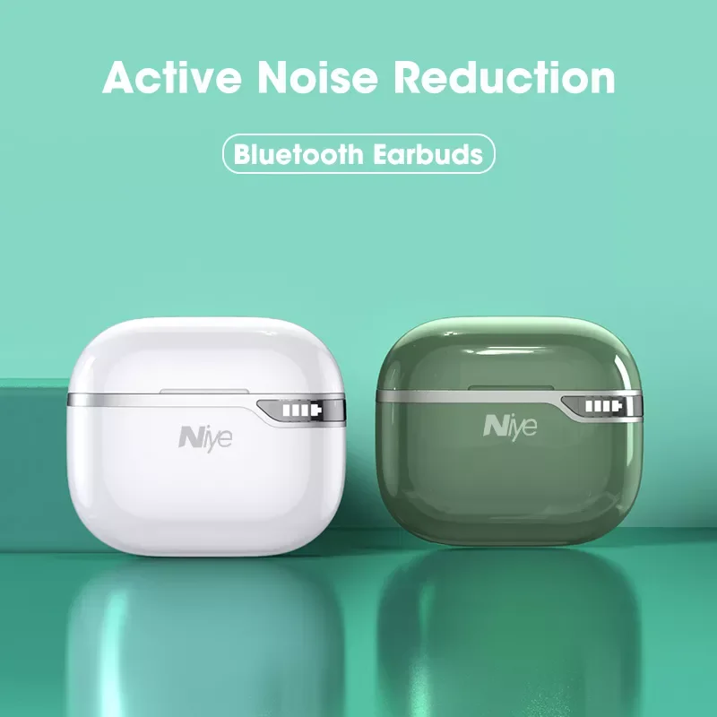 Niye TWS Earbuds Bluetooth 5.2 Earphone Charging Box Wireless Headphone Stereo Headset With Microphone For iOS/Android HiFi
