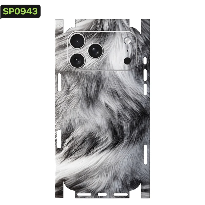 Фото Защитная пленка-наклейка Oscar Wrap для Apple iPhone 17, 16, 15, 14, iPhone 13 Pro Max, цветная, на заднюю панель №2