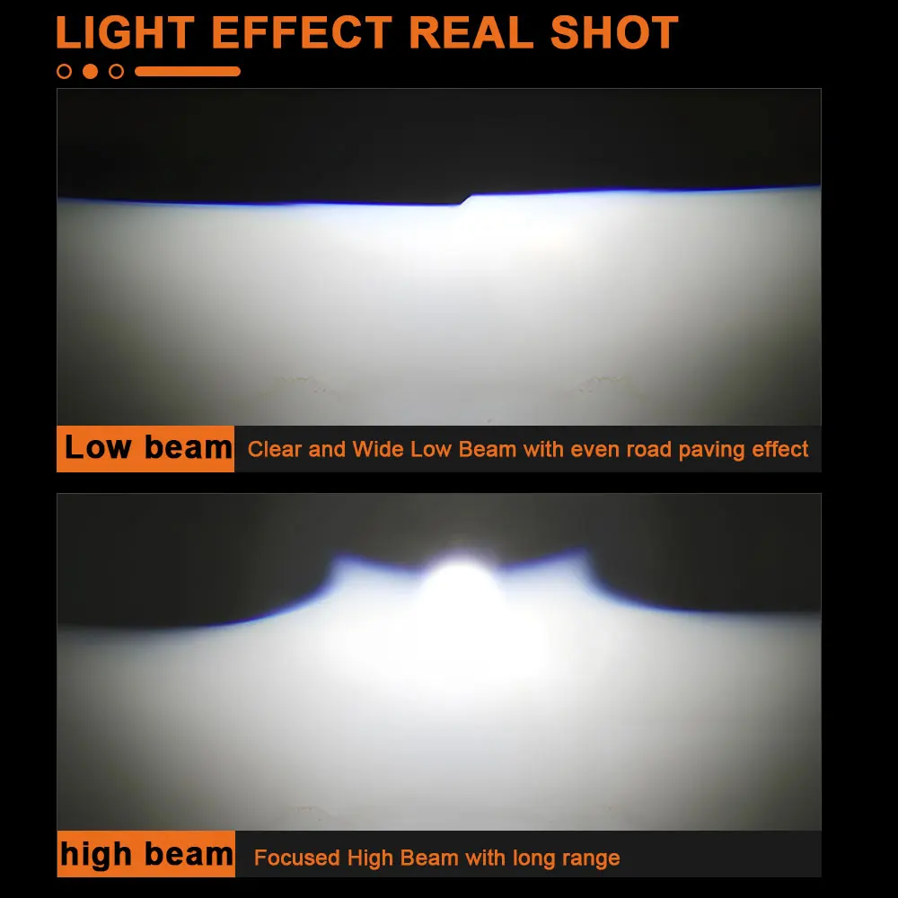 3-дюймовый гиперboloidный би-светодиодный лазерный проектор H7 9005 9006 H4 линза для фар