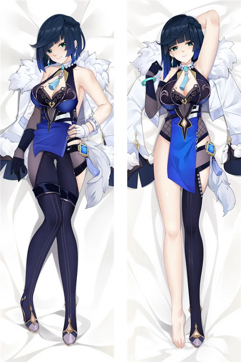 

Genshin Impact Anime Game Dakimakura,Sangonomiya Kokomi,YeLan,sexy Pillowcase Hugging Body,Pillow cover customize,(no filler)