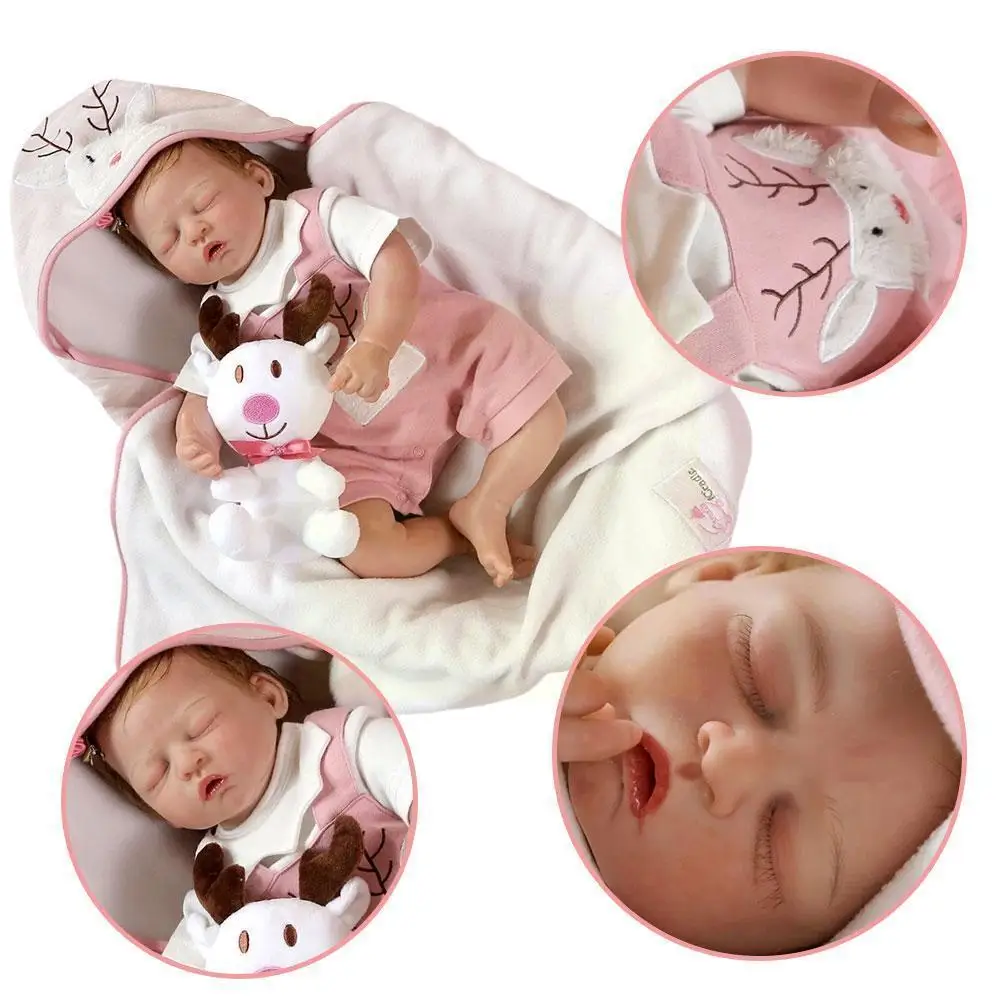 

20 Inches Vinyl Kit Lifelike Handmade Babies Real Baby I5m6