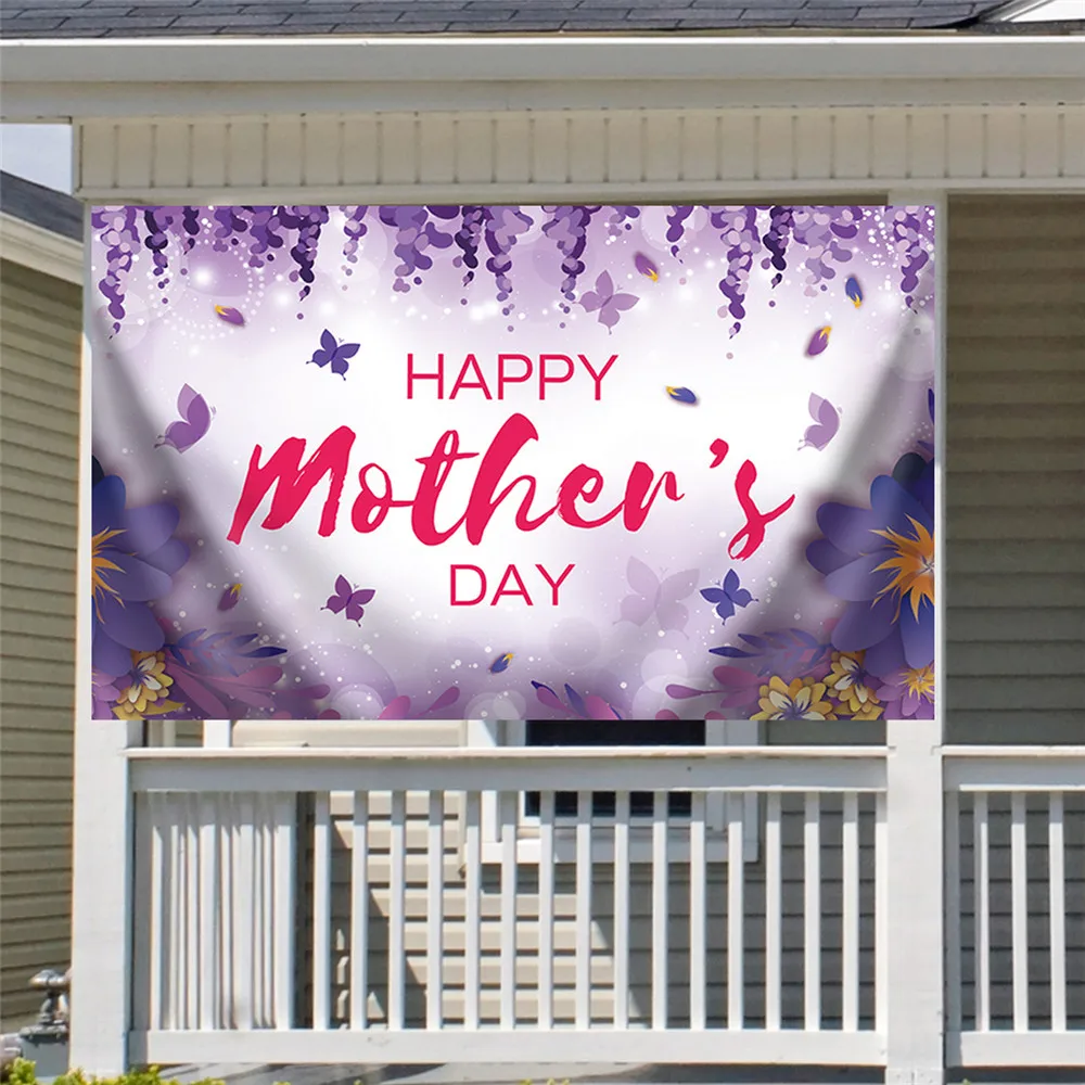 

Фотография на день матери, подарок, розовый фон для женщин и девушек, День матери, искусственный декор, надпись «Love you Mom», баннер