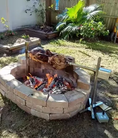 Домашний электрический мотор из нержавеющей стали автоматический вращающийся