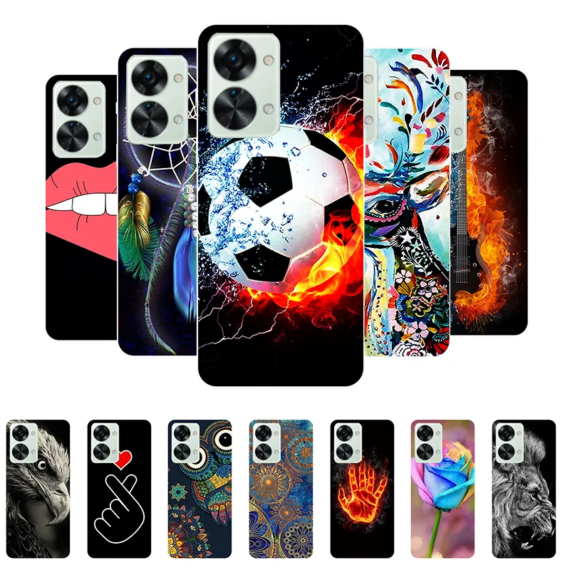 

for Oneplus Nord 2T 5G Case Football Soft Silicone Back Case for One Plus Nord 2T Phone Cover for Oneplus Nord2T 2 T 6.43" etui
