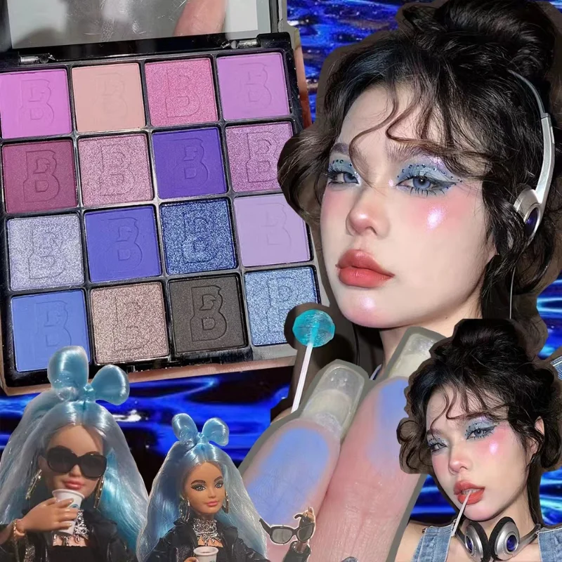 

16 Color Eye Shadow Palette Dazzle Profusion Pearlescent Powdery Matte Polarizing Flash Makeup for Girls Korean Eyeshadow