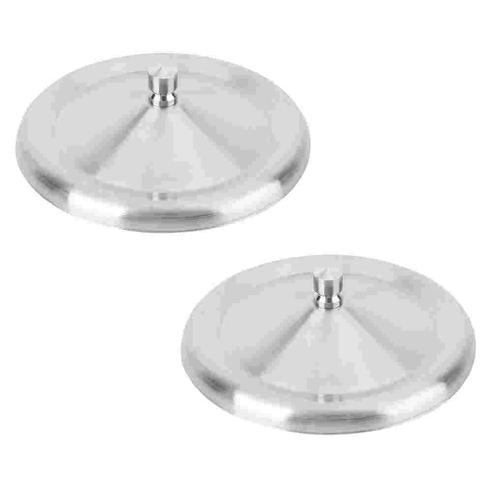 

Cup Cover Lid Mug Lids Steel Stainless Coffee Covers Tea Metal Replacement Drinking Drink Water Hot Cap Tumbler Beverage Jar