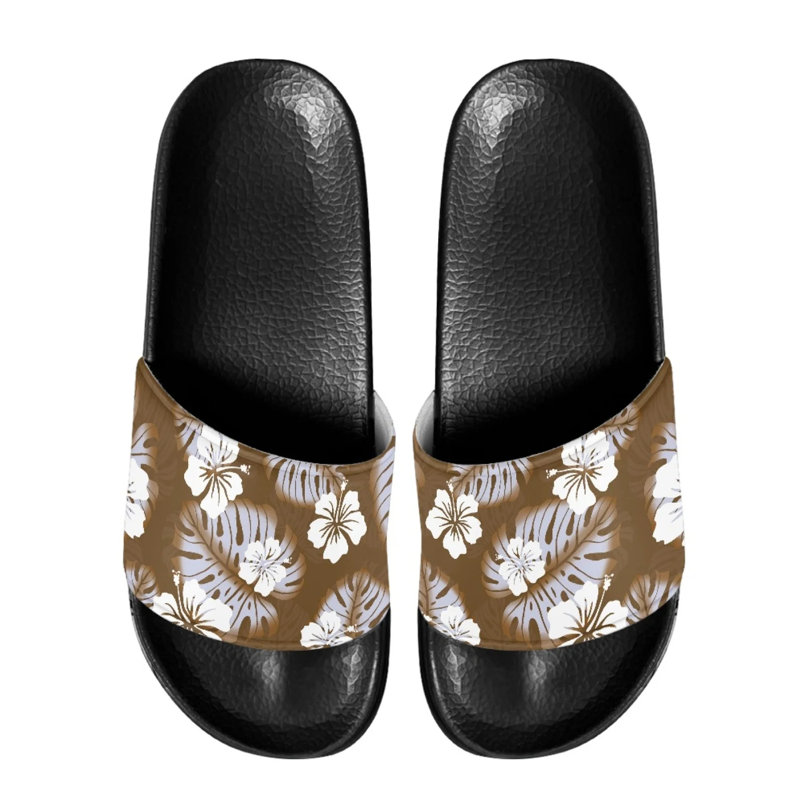 

Полинезийские племенные тату-принты понпей Тотем утолщенная обувь на платформе Летние уличные спортивные тапочки для мужчин модные уличные флип-Тапочки