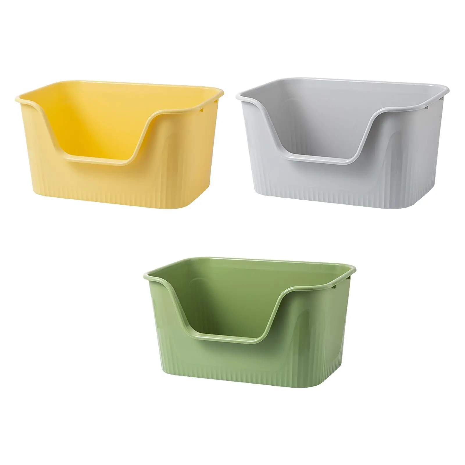 Бассейн для кошачьего туалета лоток домашних с открытым верхом ящик песочницы