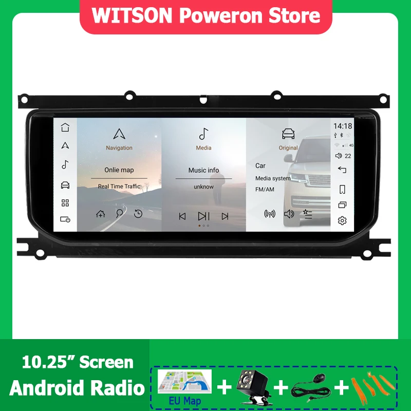Автомобильный мультимедийный плеер Keep Factory меню для Range Rover Evoque L551 L538 2012-2020 Harmon Bosch