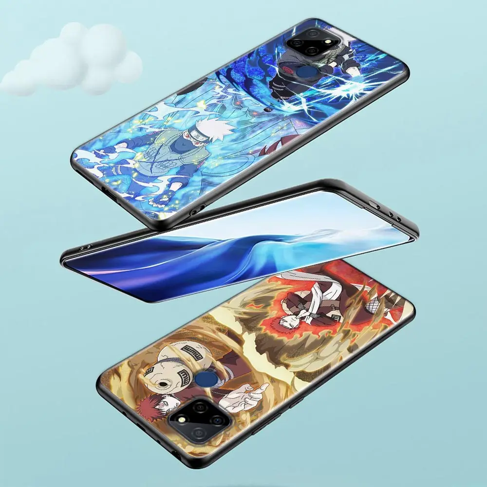 phone case for oppo a3s a5s a9 a15 a31 a63 a54 a52 find x2 reno 3 4 5 6 pro 5g silicone back cover naruto japanese anime free global shipping