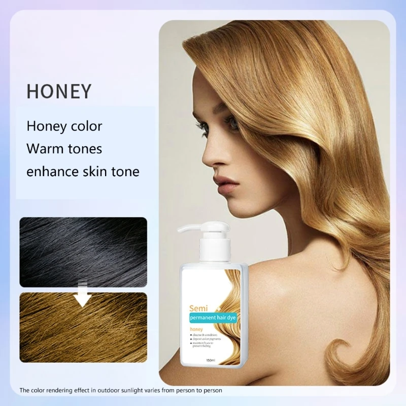 Полуперманентная краска для волос оттенок крем-краска уход за волосами