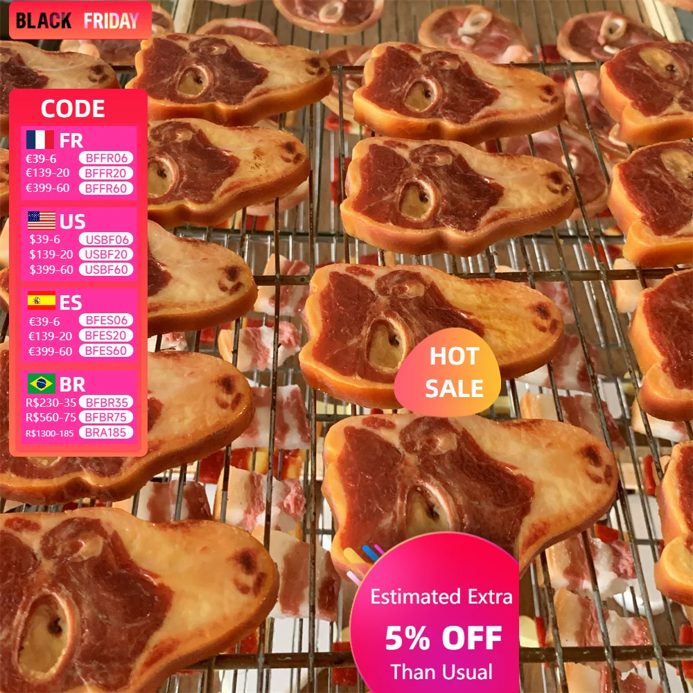 Свиные кусочки ручная роспись 3D стереоскопический фотоблок из ПВХ Пластиковые