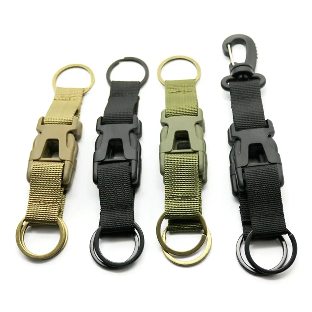 

High Strength Nylon Molle Ribbon Hook Clip EDC Backpack Belt Webbing Strap Hanging Buckle Quick Hook Outdoor Tactical Tools