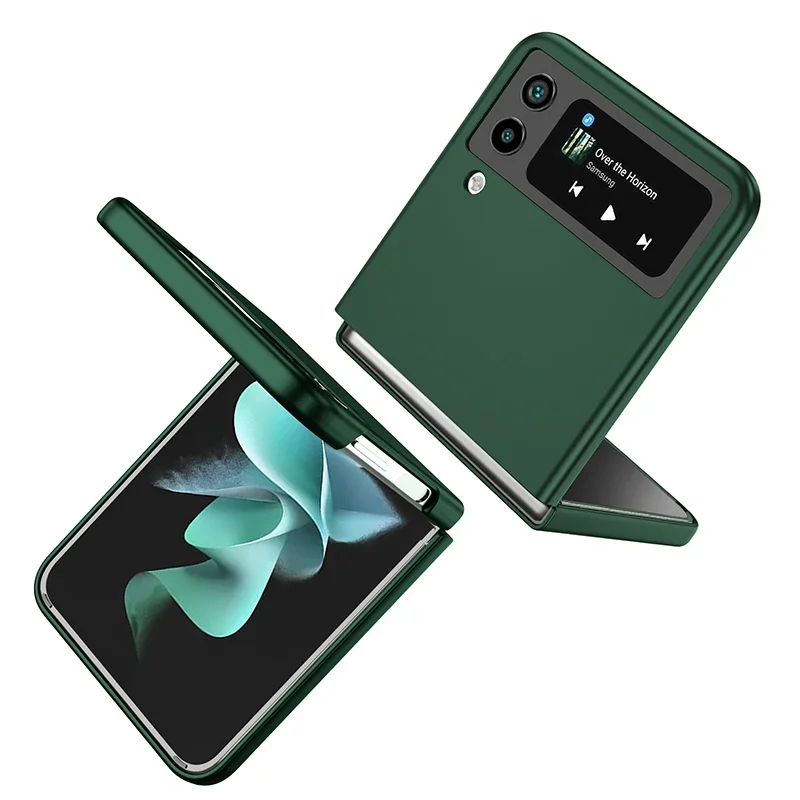 Для Samsung Z Flip 5 4 3 2 ультратонкий противоударный жесткий чехол с защитой от