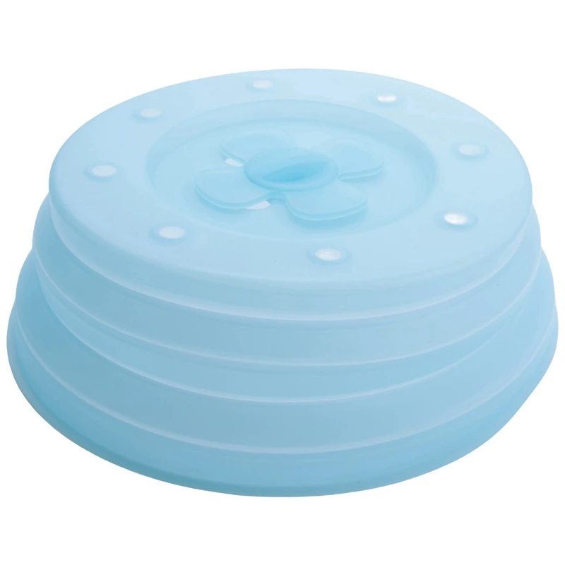 

Silicone Microwave Cover Absorbable Magnetic Folding Lid Microwave Plate Cover Oil Proof Splash Cover Heating Cover