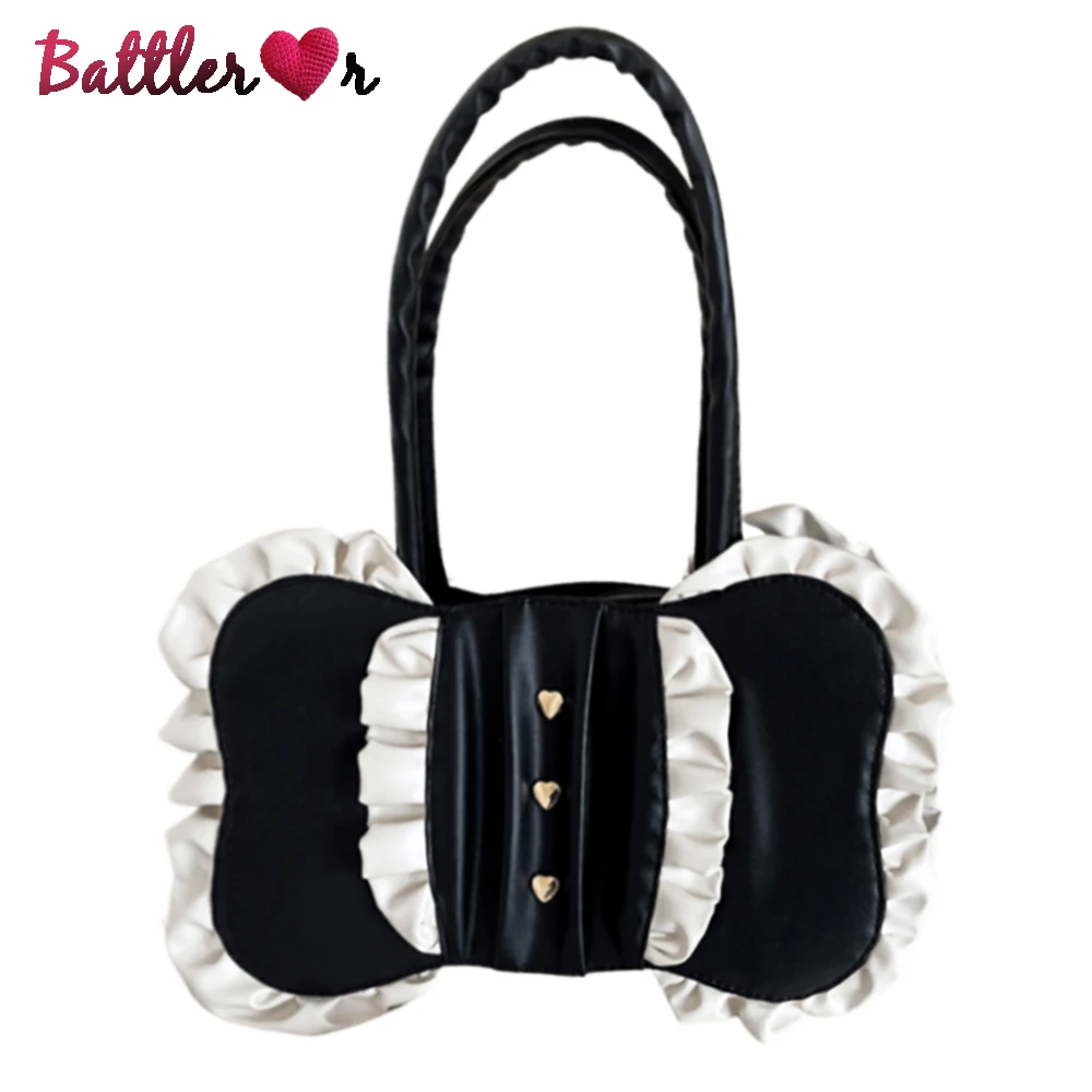 

Lolita Bowknot Shape Bag for Women Fashion Lovely Cute Handbag and Purse Designer Women Shoulder Totes Sac A Main Bolsa Feminina
