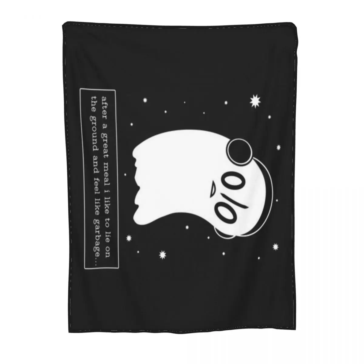 Undertale The Napstablook Way Ультрамягкое одеяло из микрофлиса