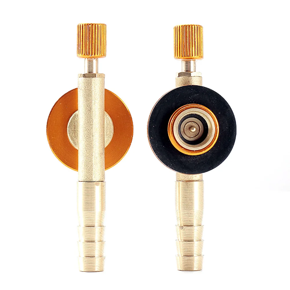 

1pcs Stainless Steel Outdoor Camping Gas Stove Switching Charging Inflatable Valve Adapter Gas Cartridge Tank Cylinder Connector