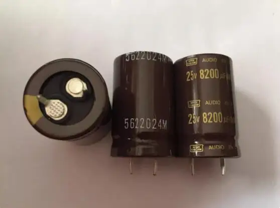 2 шт./лот оригинальный японский Nippon химический аудио 25 в 8200 мкФ конденсатор 85