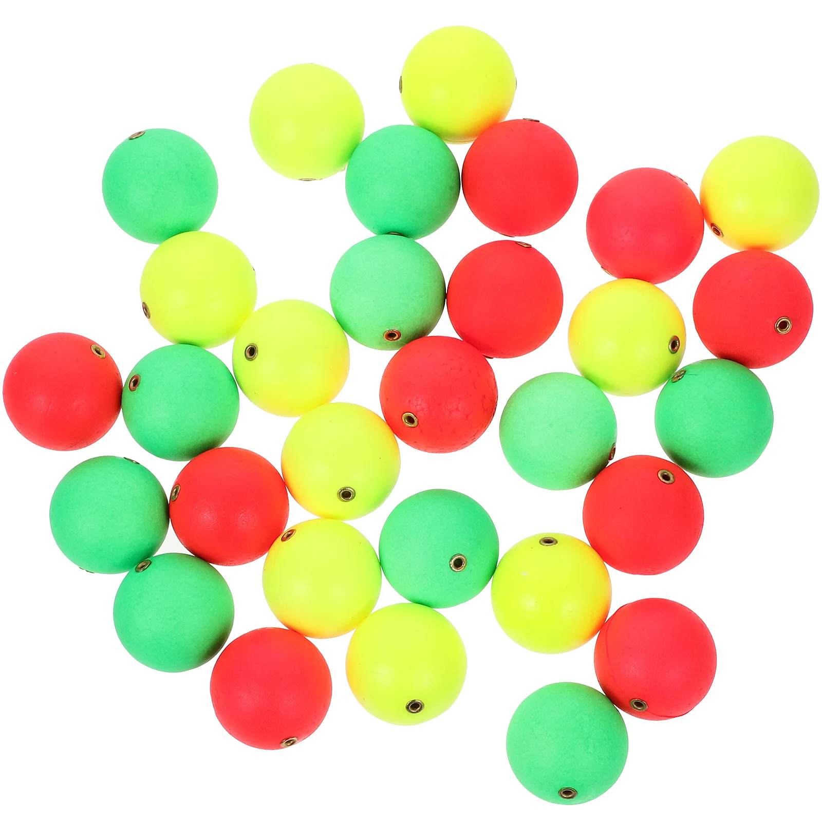 30 шт. поплавок для рыбалки пенопластовый индикатор шар поплавки сома помпон