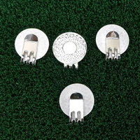 golf ball mark with golf hat clip magnetic 25mm outdoor zinc alloy golf marker supplies accessories