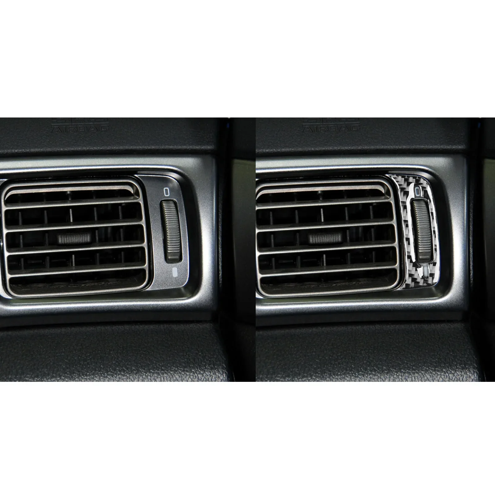 Для Subaru Forester 2009-2012 автомобильные аксессуары из углеродного волокна приборная