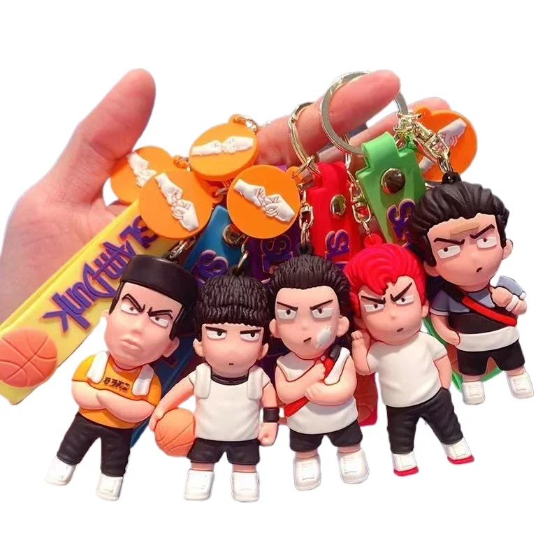 Брелок Slam Dunk модный автомобильный брелок аниме периферийный школьный рюкзак