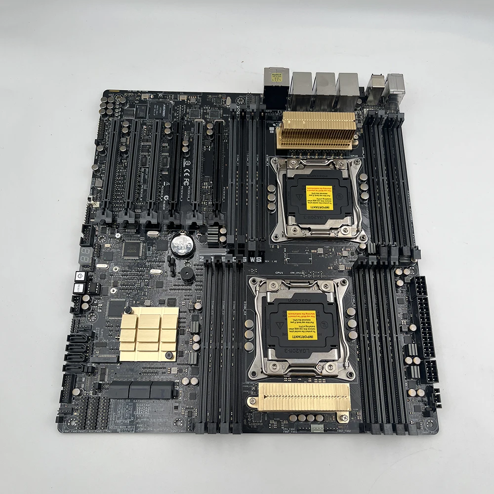 Для ASUS Z10PE-D16 WS C610 X99 LGA2011-3 16 * DDR4 IPMI 2 0 материнская плата для рабочей станции