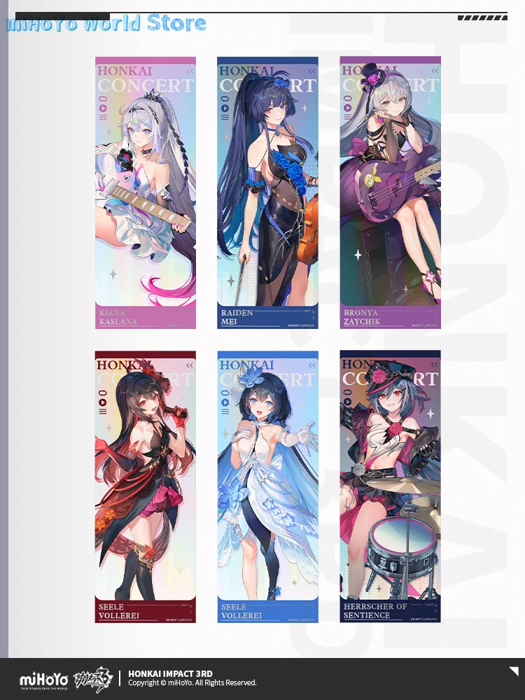 Лазерный билет MiHoYo Honkai Impact 3