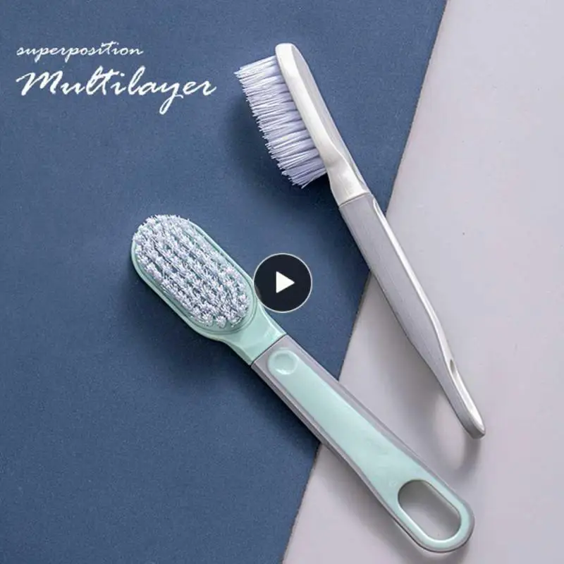 

Щетка для чистки домашних животных, полипропиленовая щетка для обуви, толстая длинная ручка, многофункциональный инструмент для чистки обуви, одежды