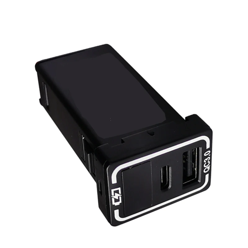 Подходит для Toyota Prado 150 модифицированное Автомобильное зарядное USB-устройство QC3.0