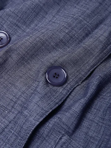 DNBS 2025 Усовершенствованный дизайн, тонкий плащ с двумя пуговицами, облегающий длинный пиджак с талией, подходит для весны и лета, однотонный цвет