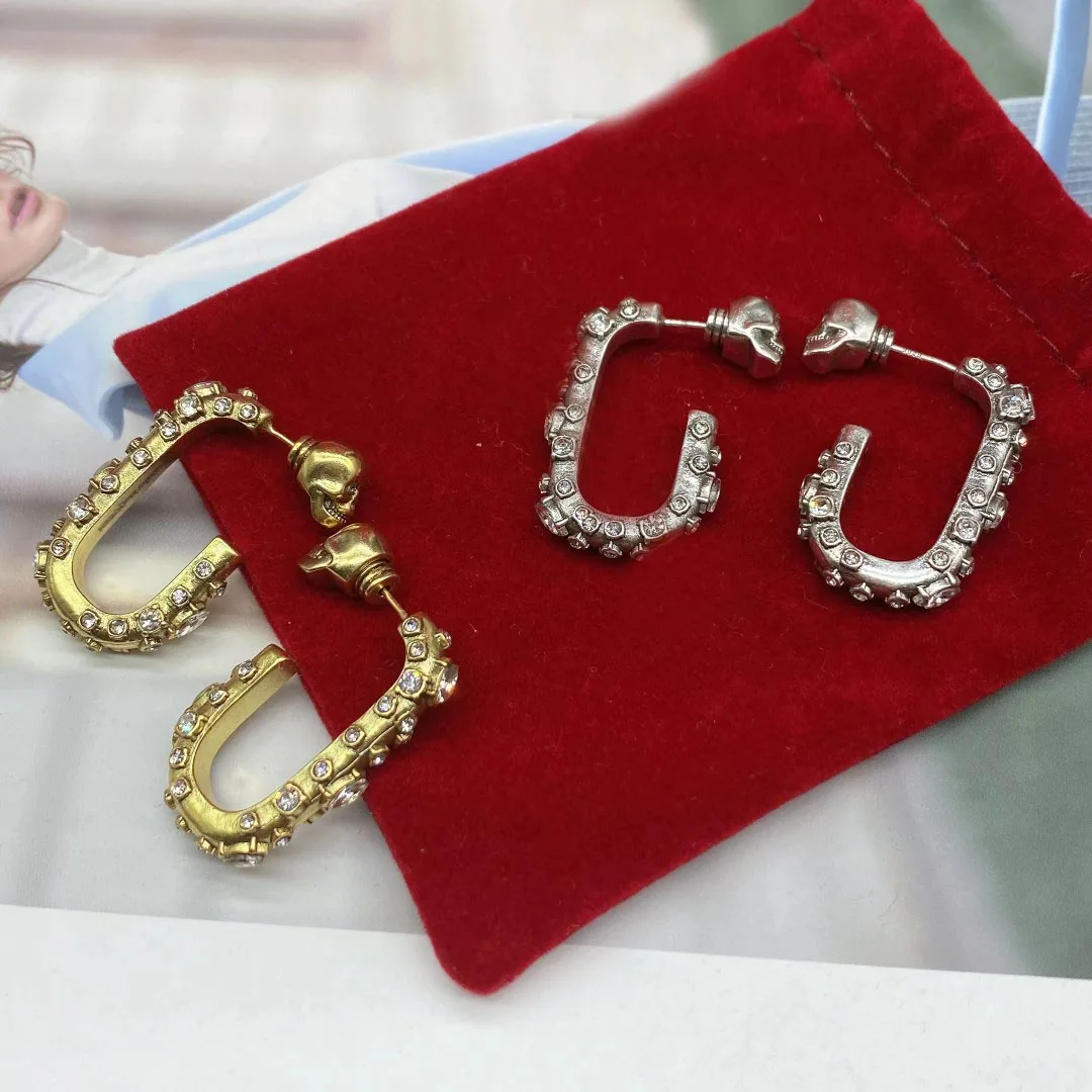 

From Space Love Face Women's Earrings Inlaid Stone Party Anniversary Gift Women Jewelry