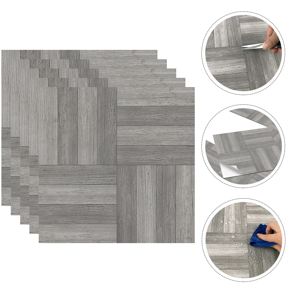 

Floor Tiles Stickers Decals Adhesivetile Peel Stickwallpaper Decorative Decal Kitchen Flooring Backsplash Wall Office Grain