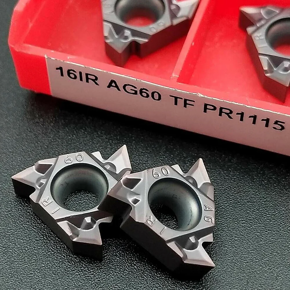Надежная и эффективная режущая стоимость 10 шт. 16IR AG60TF PR1115 резьбовая вставка с ЧПУ
