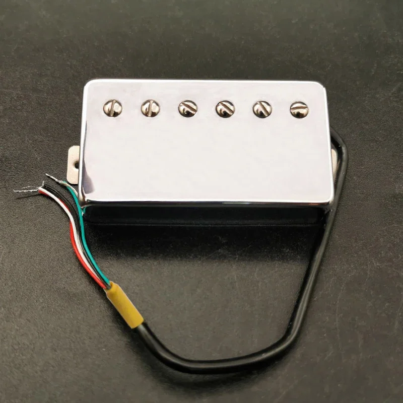 GETMUSIC Alnico 2 хамбакер гитарный звукосниматель 4 катушечный Chrome