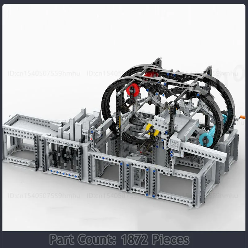 Mitsuami GBC Moc строительный блок технология мотора кирпичи пазл коллекционные