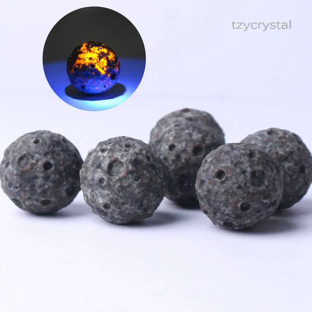 Yooperlite креативная Планетарная статуя в форме Луны настольное украшение для дома и