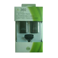 2pcs 4800mah ni mh battery for microsoft xbox360 wireless controller for xbox 360 gamepad