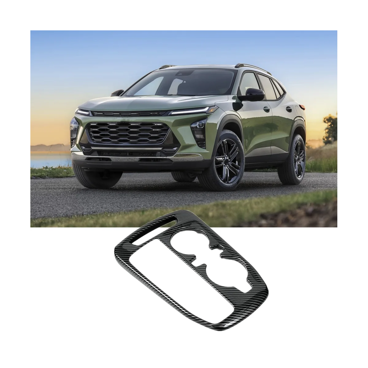 Для Chevrolet Seeker Trax 2023 2024 центральное управление аксессуары для отделки рамы водяной