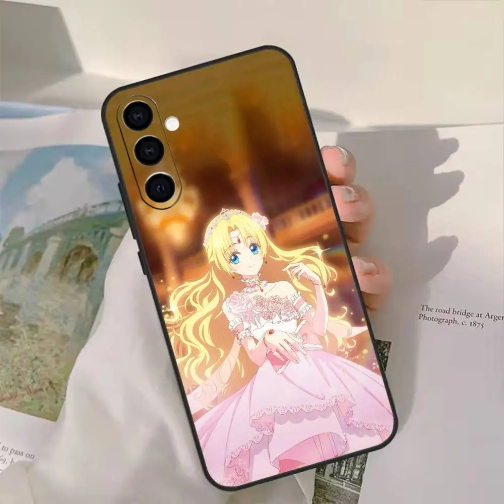 Фото Чехол для телефона Manhwa W-Who Made Me a P-Princess для Samsung Galaxy A20,21s,22,31,32,52,53,72,73,80,91, мягкий черный корпус №5