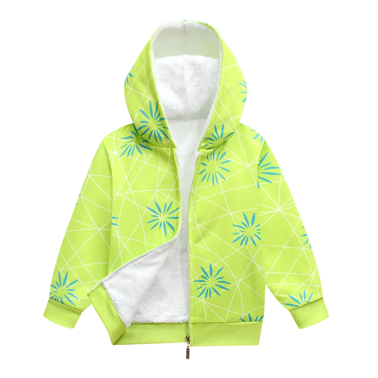 Костюм Envy с героями мультфильмов Inside Out 2 детские толстовки капюшоном на молнии