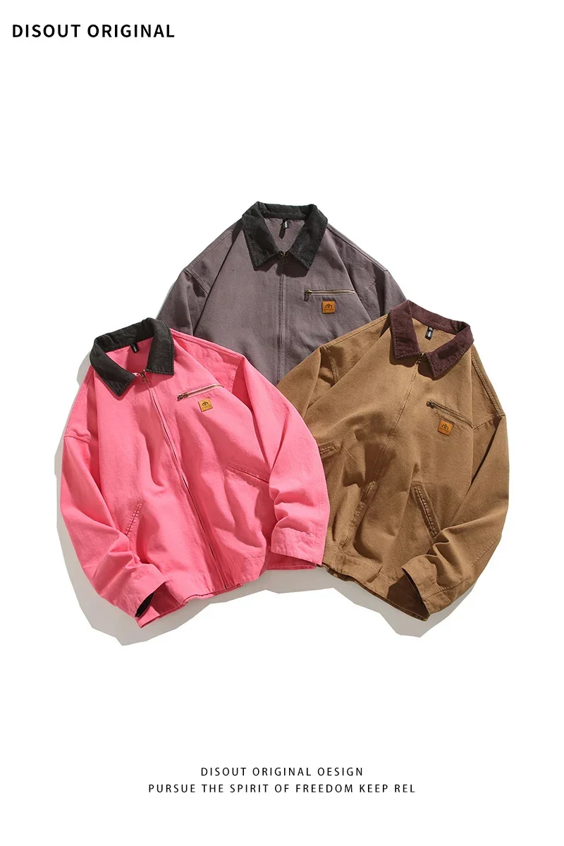 Американская высококачественная рабочая куртка с лацканами осенне-зимнее