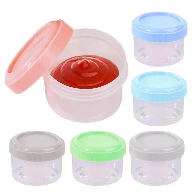 

Condiment Containers Kitchen Food Saver Storage Small Food Storage Container Box Leak Proof Snap Lock Lunch Box For Kids
