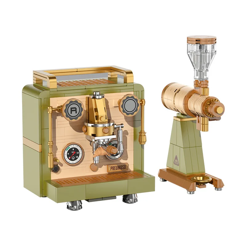 

Старинная кофемолка, комбинированная сборка, строительные блоки, настольные украшения, подарочные модели, магазины, украшение для дома