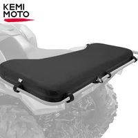kemimoto atv rack pad quad rear passanger pets seat cushion for polaris sportsman for can am for cf moto for suzuki for yamaha