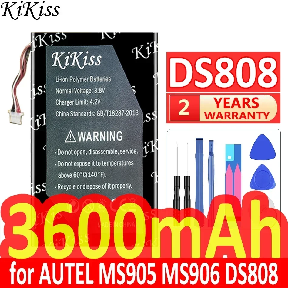 Аккумулятор KiKiss 3600 мАч для AUTEL MS905 MS906/CV MX808 808IM DS808 808TS/BT