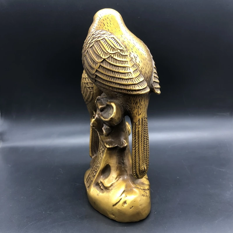 Деревенские старые предметы настольное украшение с двойной радостью Qianlong времен