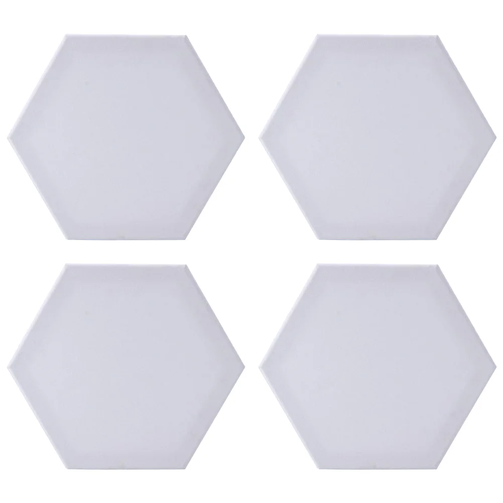 

Drawing Board Hexagonal Shape Panels Cotton Blank Painting Multi-purpose Artist